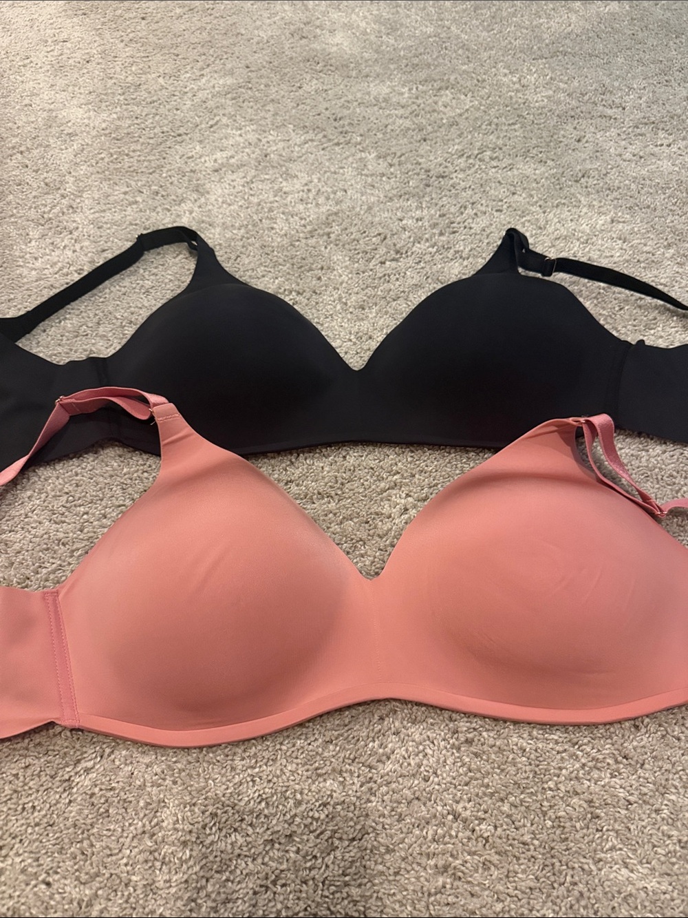Soma vanishing 360 36DD in Black and Dusty Rose